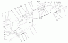 Toro 73561 (522xi) - 522xi Garden Tractor, 2004 (240000001-240999999) Ersatzteile HYDRO LIFT LOWER ASSEMBLY
