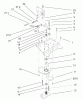 Toro 73561 (522xi) - 522xi Garden Tractor, 2004 (240000001-240999999) Ersatzteile POWER STEERING LOWER ASSEMBLY