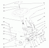Toro 73561 (522xi) - 522xi Garden Tractor, 2004 (240000001-240999999) Ersatzteile POWER STEERING & TILT ASSEMBLY