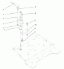 Toro 73561 (522xi) - 522xi Garden Tractor, 2004 (240000001-240999999) Ersatzteile SMART TURN FRONT ASSEMBLY