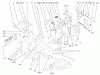 Toro 73561 (522xi) - 522xi Garden Tractor, 2004 (240000001-240999999) Ersatzteile STEERING TOWER & FUEL TANK SUPPORTS ASSEMBLY