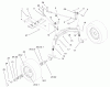 Toro 73561 (522xi) - 522xi Garden Tractor, 2004 (240000001-240999999) Ersatzteile TIE RODS, SPINDLE & FRONT AXLE ASSEMBLY
