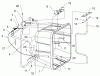 Toro 79451 - Quiet Collector, Wheel Horse 5xi Series Garden Tractors, 1999 (9900001-9999999) Ersatzteile COLLECTOR REAR SECTION ASSEMBLY