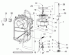 Toro 79451 - Quiet Collector, Wheel Horse 5xi Series Garden Tractors, 1999 (9900001-9999999) Ersatzteile SCROLL & FAN ASSEMBLY