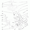 Toro 73561 (550) - 550 Garden Tractor, 2005 (250000001-250999999) Ersatzteile POWER STEERING AND TILT ASSEMBLY