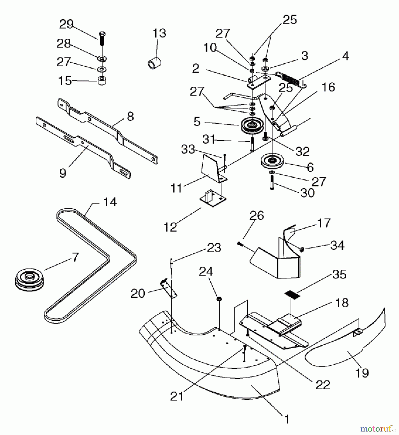 Toro Neu Accessories, Mower 79465 - Toro Quiet Collector Drive Kit, 60