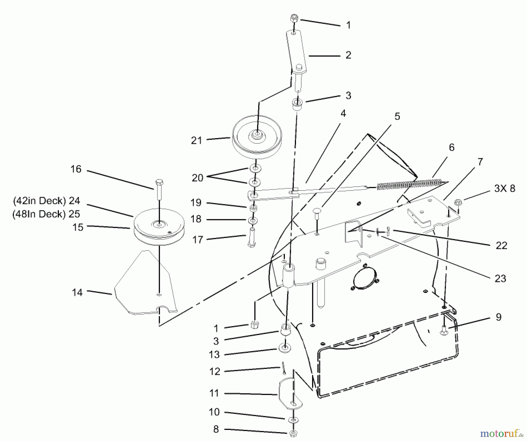 Toro Neu Accessories, Mower 79480 - Toro 42