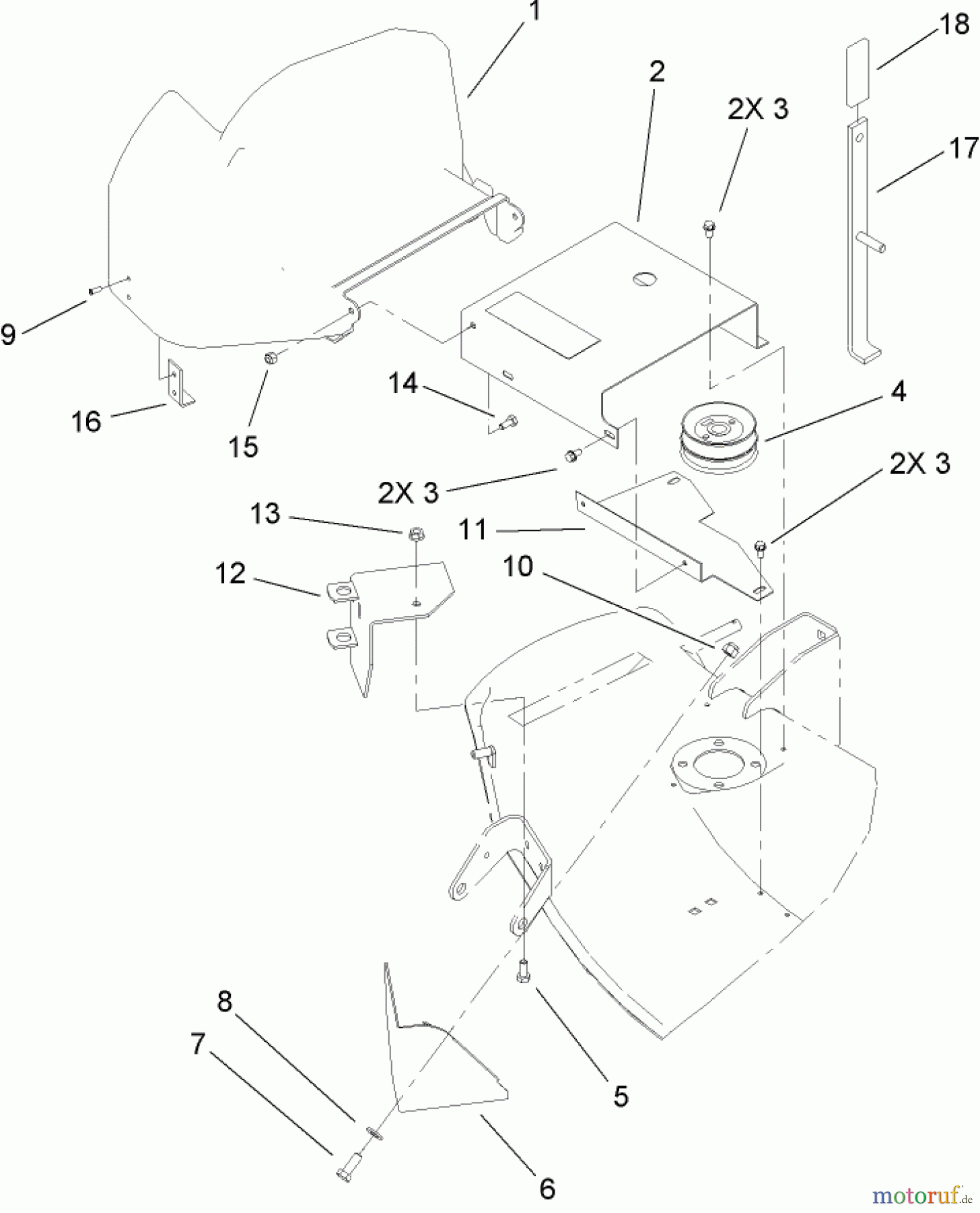 Toro Neu Accessories, Mower 79480 - Toro 42