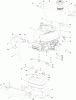Toro 74560 (DH 140) - DH 140 Lawn Tractor, 2010 (310000001-310999999) Ersatzteile ENGINE, MUFFLER AND FUEL TANK ASSEMBLY
