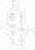 Toro 74560 (DH 140) - DH 140 Lawn Tractor, 2012 (SN 312000001-312999999) Ersatzteile 92CM DECK ASSEMBLY