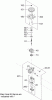 Toro 74560 (DH 140) - DH 140 Lawn Tractor, 2012 (SN 312000001-312999999) Ersatzteile CENTER SECTION AND FAN PULLEY ASSEMBLY TRANSMISSION ASSEMBLY NO. 121-0999