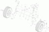 Toro 74560 (DH 140) - DH 140 Lawn Tractor, 2012 (SN 312000001-312999999) Ersatzteile FRONT AXLE ASSEMBLY