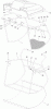 Toro 74560 (DH 140) - DH 140 Lawn Tractor, 2012 (SN 312000001-312999999) Ersatzteile GRASS COLLECTOR ASSEMBLY