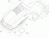 Toro 74560 (DH 140) - DH 140 Lawn Tractor, 2012 (SN 312000001-312999999) Ersatzteile HOOD AND CONTROL PANEL ASSEMBLY
