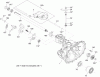 Toro 74560 (DH 140) - DH 140 Lawn Tractor, 2012 (SN 312000001-312999999) Ersatzteile MAIN HOUSING TRANSMISSION ASSEMBLY NO. 121-0999