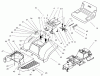 Toro 74570 (170-DH) - 170-DH Lawn Tractor, 2001 (210000001-210999999) Ersatzteile BODY ASSEMBLY #1