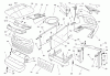 Toro 74570 (170-DH) - 170-DH Lawn Tractor, 2001 (210000001-210999999) Ersatzteile BODY ASSEMBLY #2