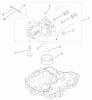 Toro 74570 (170-DH) - 170-DH Lawn Tractor, 2001 (210000001-210999999) Ersatzteile CENTER CASE ASSEMBLY