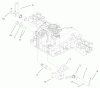 Toro 74570 (170-DH) - 170-DH Lawn Tractor, 2001 (210000001-210999999) Ersatzteile CONTROL SHAFT ASSEMBLY
