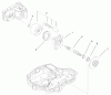 Toro 74570 (170-DH) - 170-DH Lawn Tractor, 2001 (210000001-210999999) Ersatzteile MOTOR SHAFT ASSEMBLY
