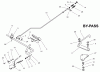 Toro 74570 (170-DH) - 170-DH Lawn Tractor, 2001 (210000001-210999999) Ersatzteile OPERATION (BRAKE) BY-PASS ASSEMBLY