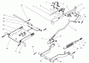 Toro 74570 (170-DH) - 170-DH Lawn Tractor, 2001 (210000001-210999999) Ersatzteile OPERATION (MOWER LIFT) ASSEMBLY