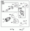 Toro 74570 (170-DH) - 170-DH Lawn Tractor, 2001 (210000001-210999999) Ersatzteile STARTER ASSEMBLY ENGINE BRIGGS AND STRATTON MODEL 311777-0151-E1