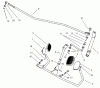 Toro 74570 (170-DH) - 170-DH Lawn Tractor, 2003 (230000001-230999999) Ersatzteile TRAVEL PEDAL ASSEMBLY