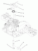 Toro 74570 (170-DH) - 170-DH Lawn Tractor, 2004 (240000001-240999999) Ersatzteile BRAKE ASSEMBLY TRANSMISSION ASSEMBLY NO. 104-2889