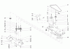 Toro 74570 (170-DH) - 170-DH Lawn Tractor, 2004 (240000001-240999999) Ersatzteile CUTTING PAN AND DRIVE SYSTEM ASSEMBLY