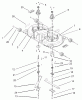 Toro 74570 (170-DH) - 170-DH Lawn Tractor, 2004 (240000001-240999999) Ersatzteile CUTTING PAN, MOWER HOUSING ASSEMBLY