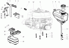 Toro 74570 (170-DH) - 170-DH Lawn Tractor, 2004 (240000001-240999999) Ersatzteile ENGINE ASSEMBLY