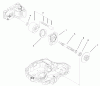 Toro 74570 (DH 210) - DH 210 Lawn Tractor, 2005 (250000001-250999999) Ersatzteile MOTOR SHAFT ASSEMBLY TRANSMISSION ASSEMBLY NO. 104-2889