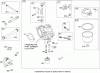 Toro 74573 (DH 200) - DH 200 Lawn Tractor, 2007 (270000001-270999999) Ersatzteile CARBURETOR ASSEMBLY BRIGGS AND STRATTON MODEL 31A607-0117-E1