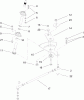 Toro 74573 (DH 200) - DH 200 Lawn Tractor, 2007 (270000001-270999999) Ersatzteile STEERING ASSEMBLY