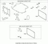 Toro 74573 (DH 200) - DH 200 Lawn Tractor, 2009 (290000001-290000480) Ersatzteile GASKET SET BRIGGS AND STRATTON MODEL 31A607-0117-E1