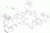Toro 74573 (DH 200) - DH 200 Lawn Tractor, 2009 (290000001-290000480) Ersatzteile HOOD ASSEMBLY