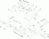 Toro 74573 (DH 200) - DH 200 Lawn Tractor, 2009 (290000001-290000480) Ersatzteile MOWER LIFT ASSEMBLY