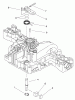 Toro 74573 (DH 200) - DH 200 Lawn Tractor, 2010 (310000001-310999999) Ersatzteile BRAKE ASSEMBLY TRANSMISSION ASSEMBLY NO. 114-3155