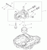 Toro 74573 (DH 200) - DH 200 Lawn Tractor, 2010 (310000001-310999999) Ersatzteile CENTER CASE ASSEMBLY TRANSMISSION ASSEMBLY NO. 114-3155