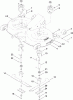 Toro 74573 (DH 200) - DH 200 Lawn Tractor, 2010 (310000001-310999999) Ersatzteile CUTTING PAN AND MOWER HOUSING ASSEMBLY