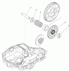 Toro 74573 (DH 200) - DH 200 Lawn Tractor, 2010 (310000001-310999999) Ersatzteile FINAL PINION ASSEMBLY TRANSMISSION ASSEMBLY NO. 114-3155