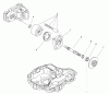 Toro 74573 (DH 200) - DH 200 Lawn Tractor, 2010 (310000001-310999999) Ersatzteile MOTOR SHAFT ASSEMBLY TRANSMISSION ASSEMBLY NO. 114-3155