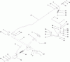 Toro 74573 (DH 200) - DH 200 Lawn Tractor, 2010 (310000001-310999999) Ersatzteile OPERATION - BRAKE AND BYPASS ASSEMBLY