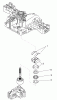 Toro 74573 (DH 200) - DH 200 Lawn Tractor, 2010 (310000001-310999999) Ersatzteile RANGE SHIFT ASSEMBLY TRANSMISSION ASSEMBLY NO. 114-3155