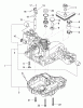 Toro 74573 (DH 200) - DH 200 Lawn Tractor, 2010 (310000001-310999999) Ersatzteile TRANSAXLE CASE ASSEMBLY TRANSMISSION ASSEMBLY NO. 114-3155