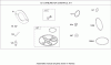 Toro 74582 (DH 210) - DH 210 Lawn Tractor, 2007 (270000001-270999999) Ersatzteile CARBURETOR OVERHAUL KIT (NIKKI) BRIGGS AND STRATTON MODEL 31G777-0130-E1