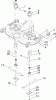 Toro 74582 (DH 210) - DH 210 Lawn Tractor, 2007 (270000001-270999999) Ersatzteile DECK HOUSING ASSEMBLY