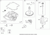 Toro 74582 (DH 210) - DH 210 Lawn Tractor, 2008 (280000001-280999999) Ersatzteile CRANKCASE ASSEMBLY BRIGGS AND STRATTON MODEL 31G777-0130-E1