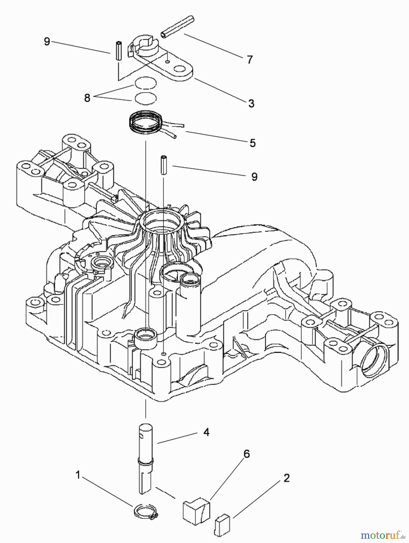 Toro Neu Mowers, Lawn & Garden Tractor Seite 1 74582 (DH 210) - Toro DH 210 Lawn Tractor, 2010 (310000001-310999999) BRAKE ASSEMBLY TRANSMISSION ASSEMBLY NO. 114-3155